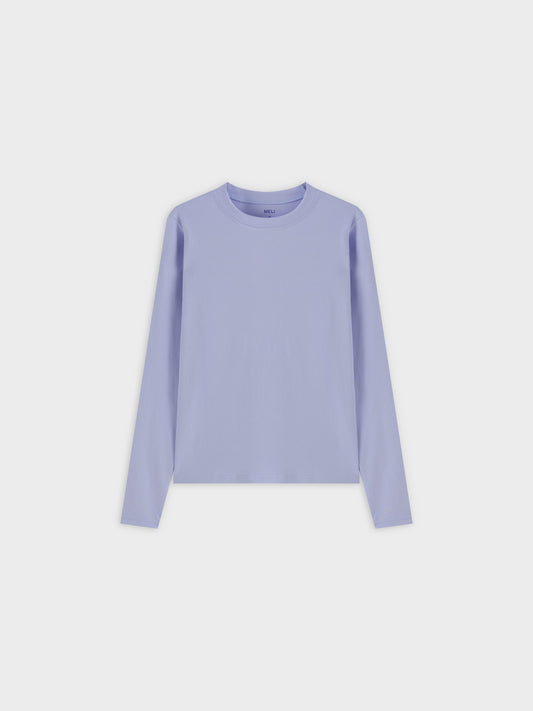 CLASSIC TEE LONG SLEEVE-DUSTY BLUE-0