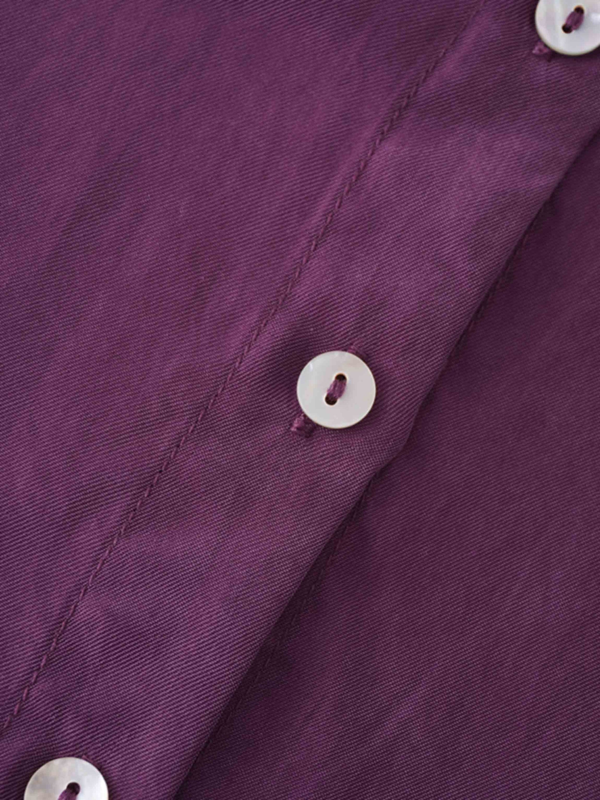 Cupro Blouse-Eggplant-3
