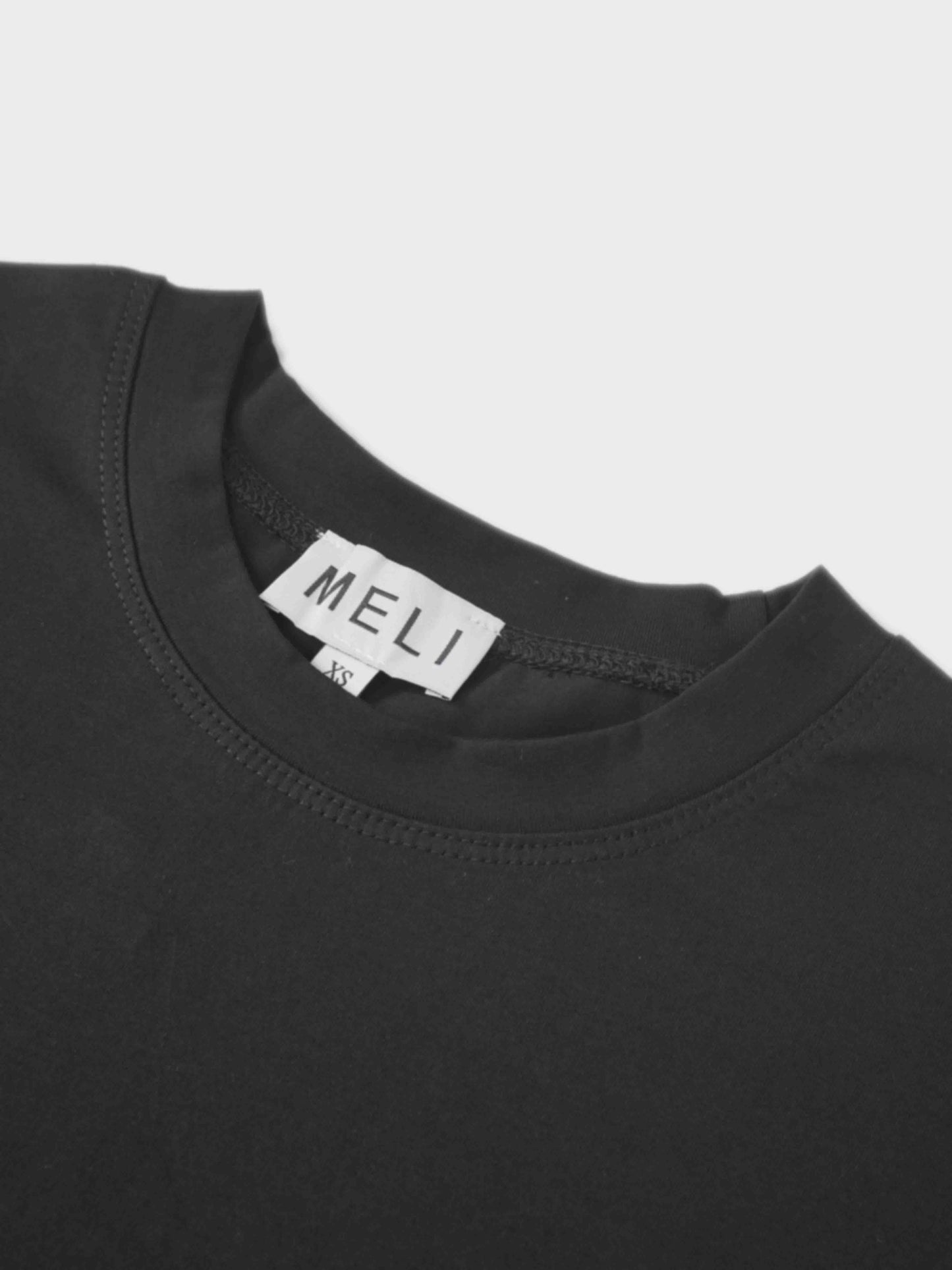 Maxi T-Shirt Dress-Black/White Palm-4