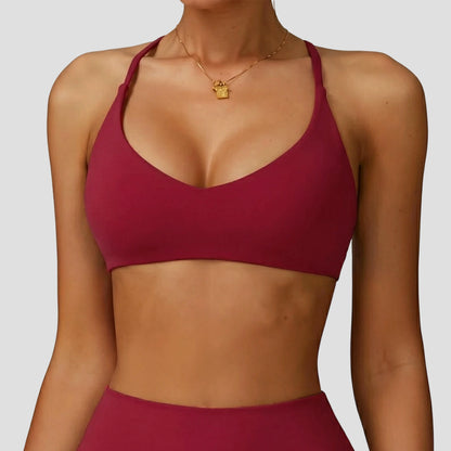 Cross Back Sports Bra